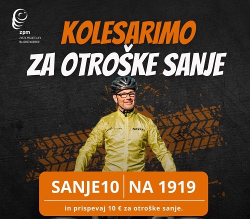 Kolesarimo za otroške sanje