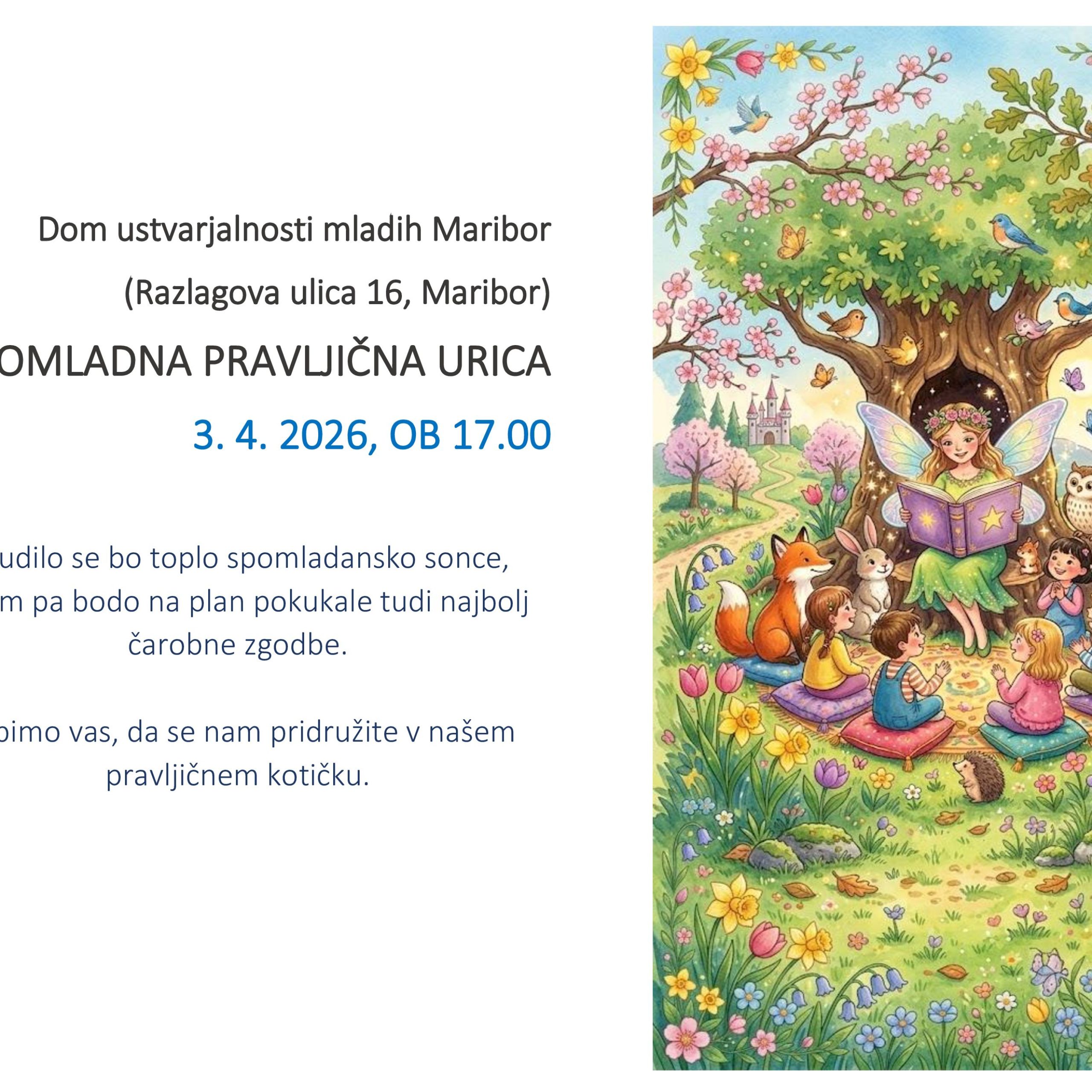 POMLADNA PRAVLJIČNA URICA